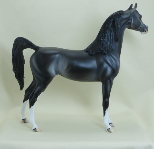FEARLESS - OOAK Gray Long Mane Arabian Mare - 3/15