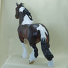 THIRSTY BOOTS - OOAK Extreme Mane Dapple Bay Pinto Draft Horse 3/15