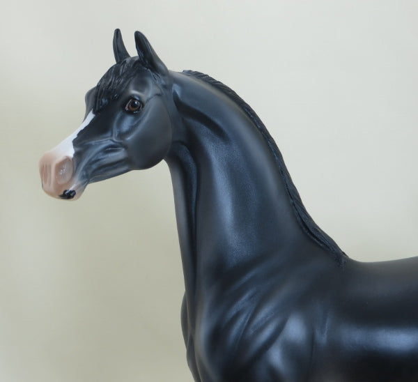 FEARLESS - OOAK Gray Long Mane Arabian Mare - 3/15