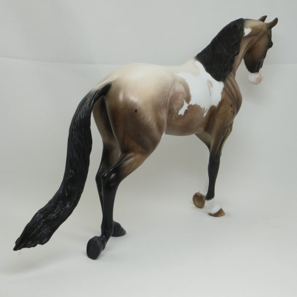 SEND HER MY LOVE - OOAK Bay Roan Pinto Thoroughbred by Sheryl Leisure 3/15