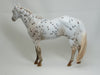 ILMJ (&quot;I LOVE MY JOB&quot;) - OOAK Chestnut Appaloosa Stock Horse - 2/15