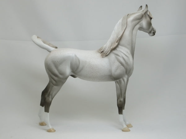 BFF - Fleabit Gray Arabian Model Horse - LE3 - 2/15