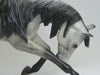 WUZUP - OOAK Grulla Appaloosa Bowing Horse 2/15