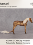 Sunset OOAK EFCM Chip Arabian by Kristen Cermele GS26