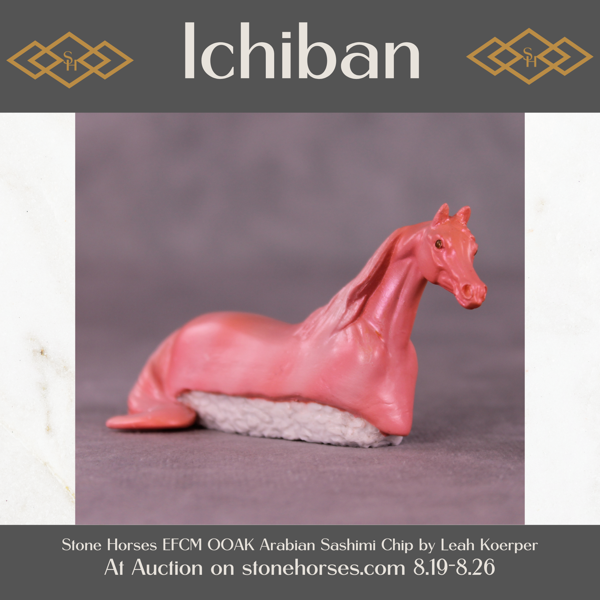 Ichiban EFCM Arabian Chip by Leah Koerper SS825