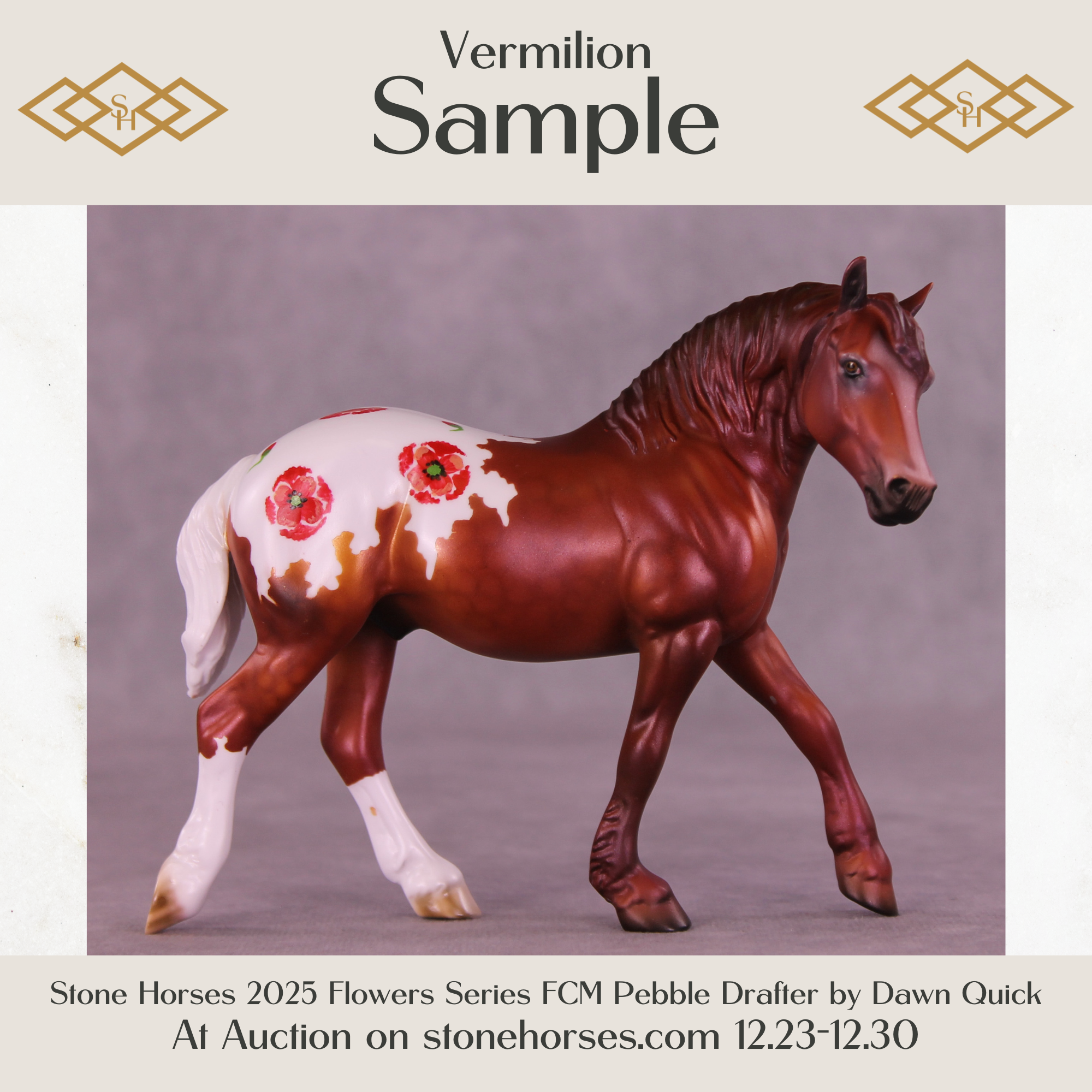 SAMPLE Vermilion LE-1 FCM Pebble Drafter by Dawn Quick HS25