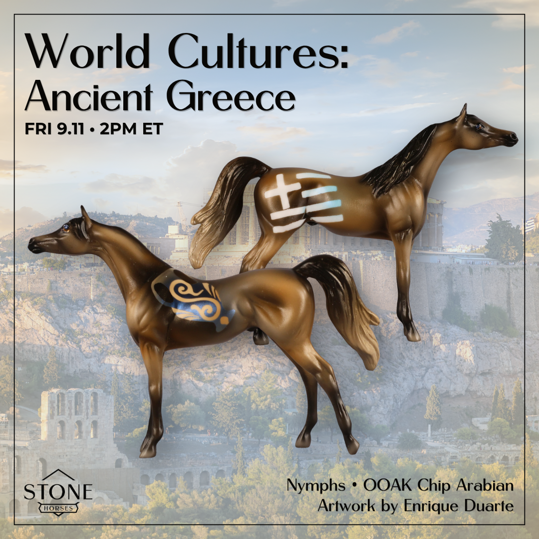 Nymphs OOAK Chip Arabian by Enrique Duarte WC26