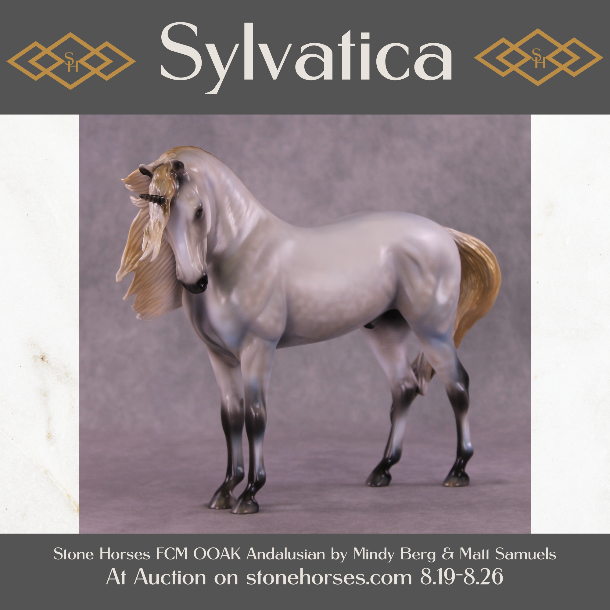Sylvatica OOAK FCM Andalusian by Mindy Berg SS825