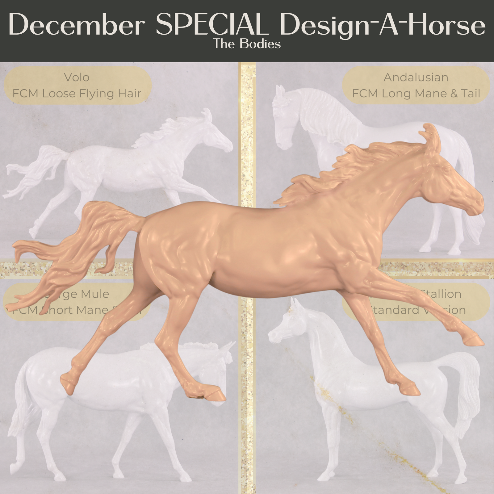 Stone Horses December Design-A-Horse Special Design Volo SDAH25