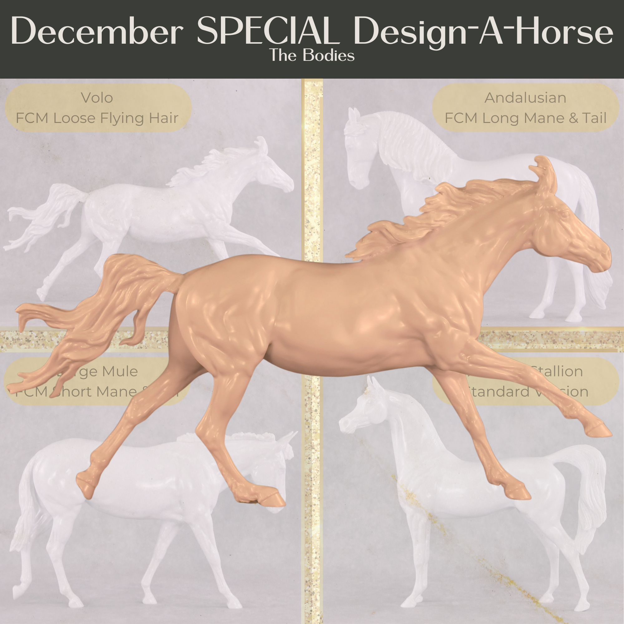 Stone Horses December Design-A-Horse Special Design Volo SDAH25