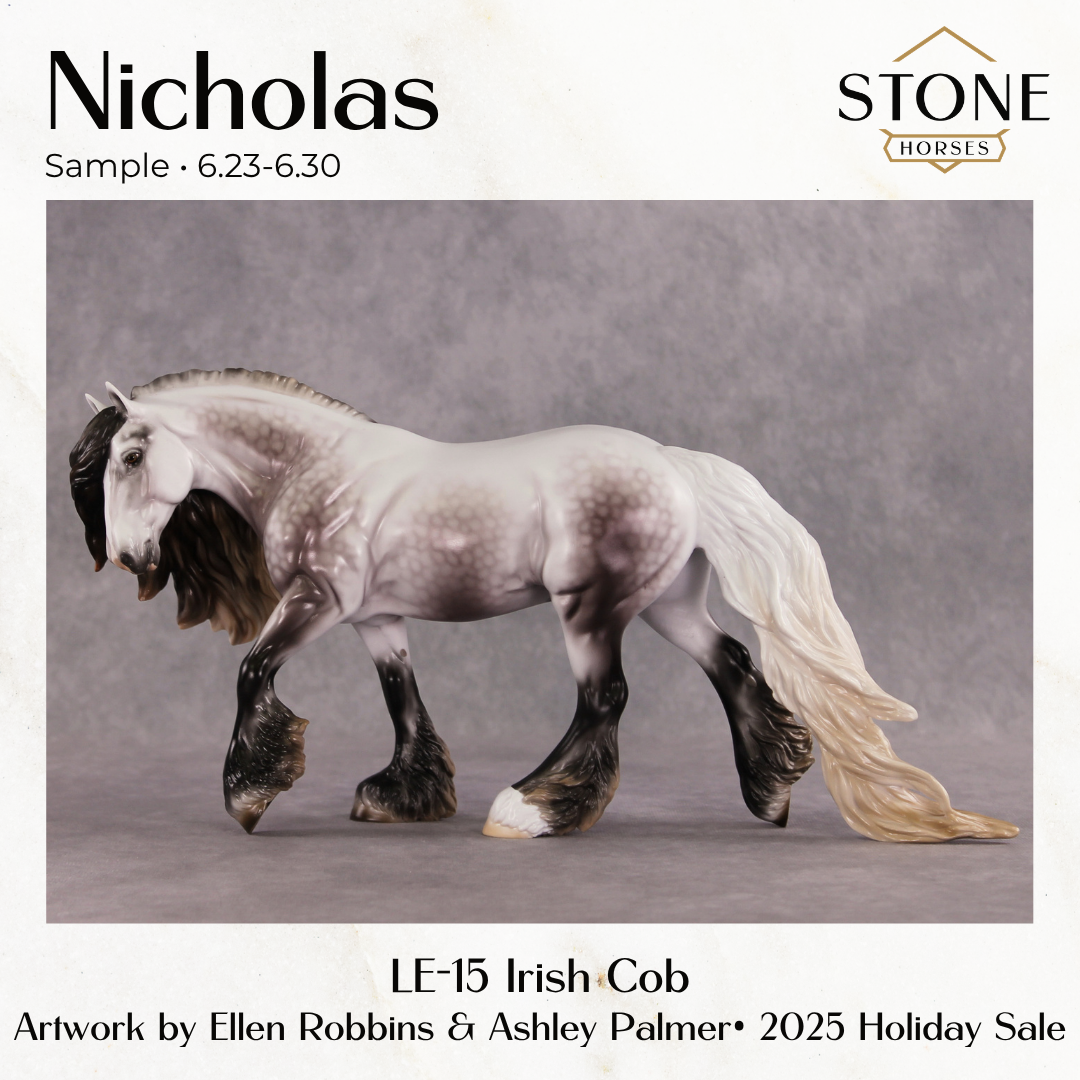 SAMPLE Nicholas LE-15 Irish Cob by Ashley Palmer &amp; Ellen Robbins SS0626
