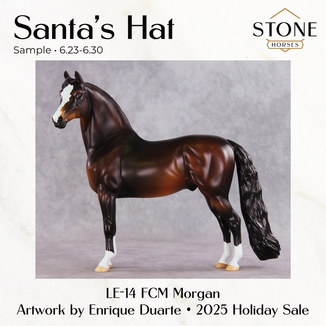 SAMPLE Santa's Hat LE-14 FCM Morgan by Enrique Duarte &amp; Matt Samuels SS0626