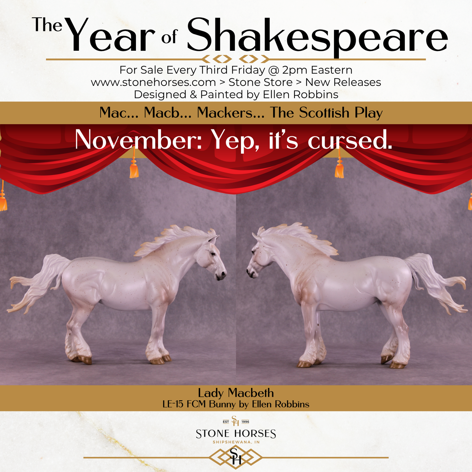 Lady Macbeth LE-15 FCM Bunny by Ellen Robbins CL25