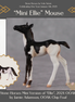 "Mini Ellie" Mouse Series OOAK Liver Chestnut Flaxen Splash Foal Chip By Jamie Adamson-Secret Surprise Chip Drop