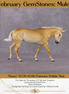 "Honey" OOAK Custom Palomino Pebble Mule By Tiffany Purdy - GemStone Series