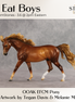 I Eat Boys OOAK EFCM Pony by Tegan Davis & Melanie Miller GS26
