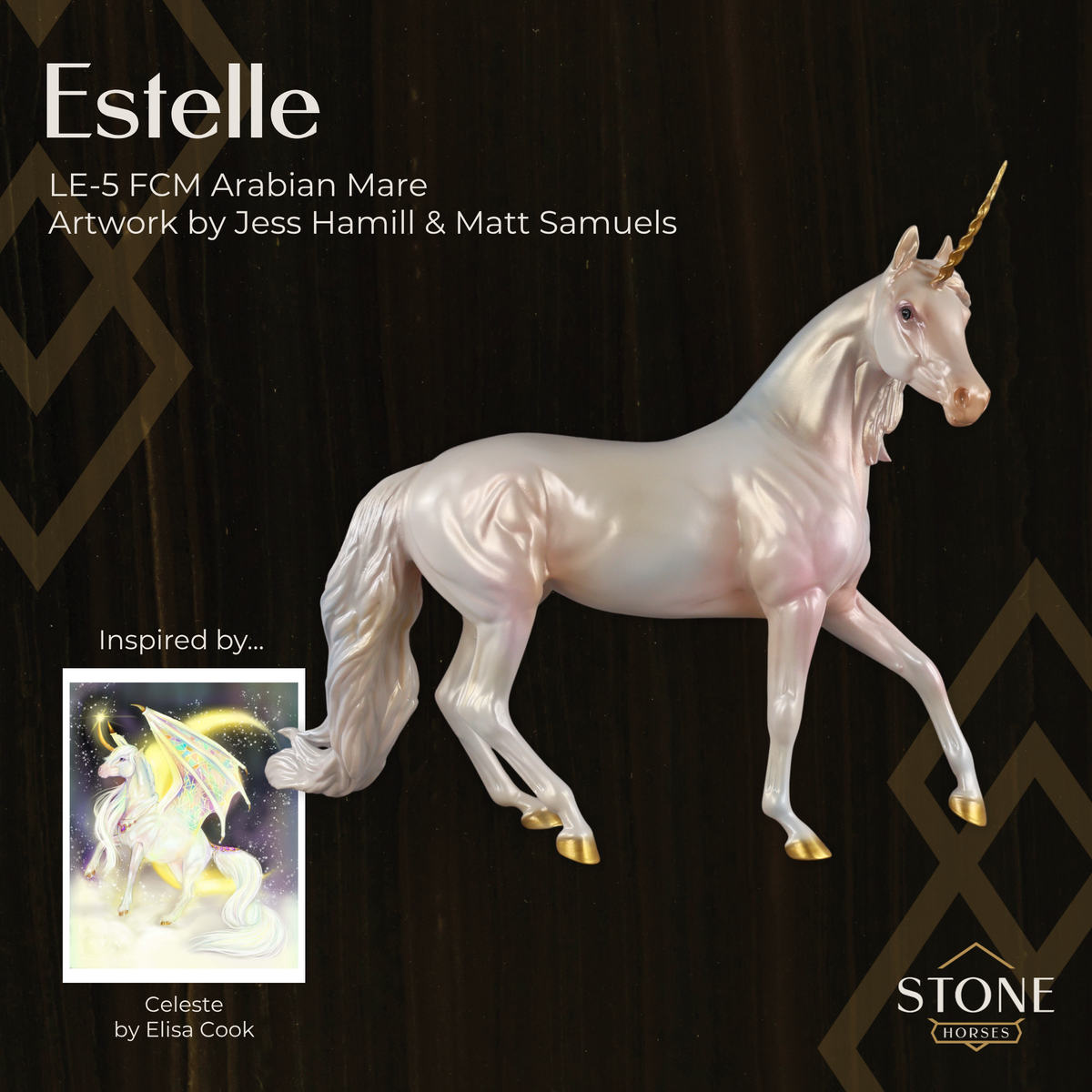 Estelle LE-5 FCM Arabian Mare by Jess Hamill & Matt Samuels EQ26