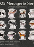 Menagerie Series Stickers - Limited Edition