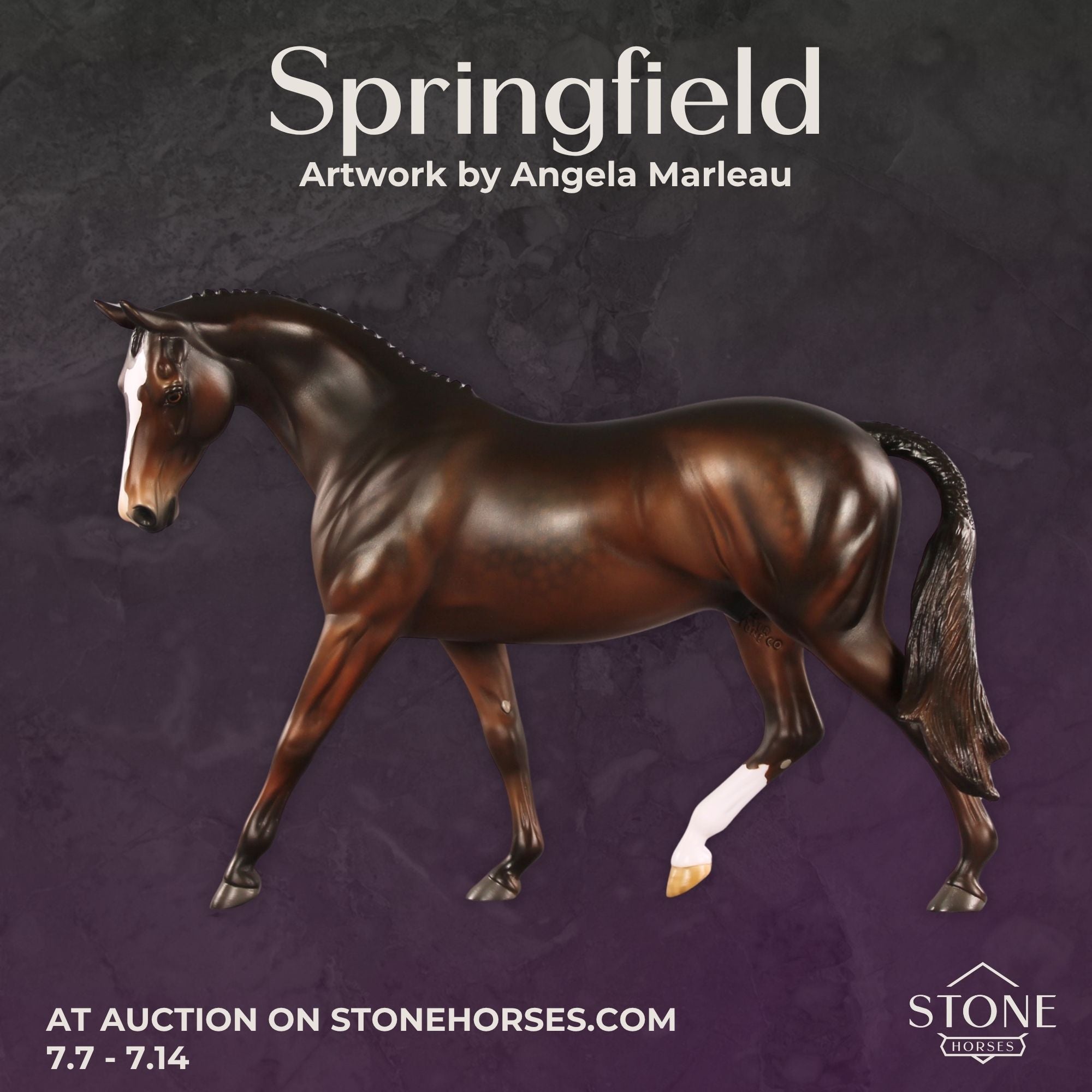 Springfield OOAK FCM Pony by Angela Marleau EQ26