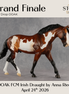 Grand Finale OOAK FCM Irish Draught by Anna Rieck DDOOAKs26