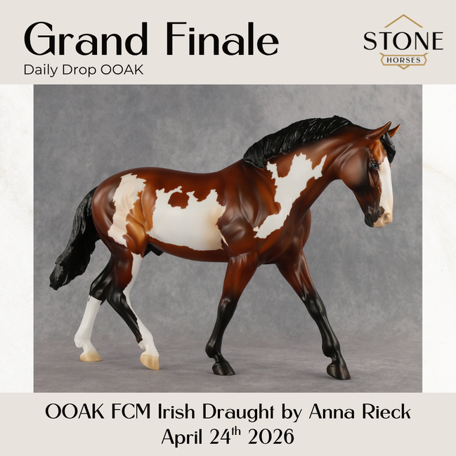 Grand Finale OOAK FCM Irish Draught by Anna Rieck DDOOAKs26
