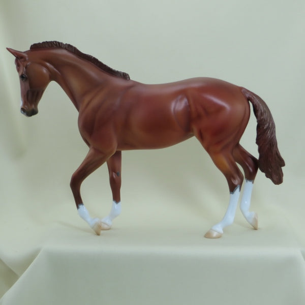 SMART START - OOAK Chestnut Thoroughbred 4/15