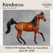 Kindness OOAK FCM Arabian Mare by Anna Rieck DDOOAKs26