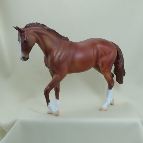 SMART START - OOAK Chestnut Thoroughbred 4/15