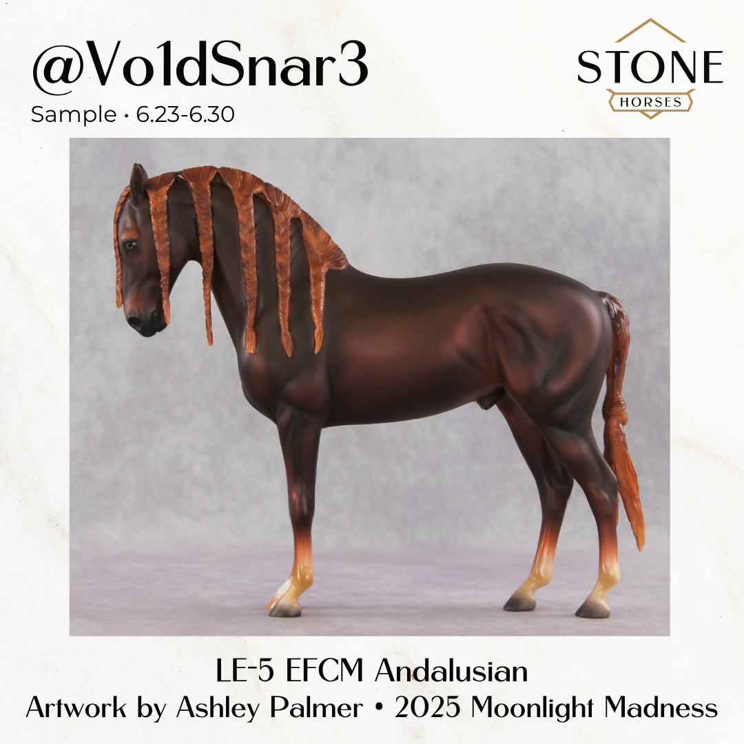 SAMPLE @Vo1dSnar3 LE-5 EFCM Andalusian by Ashley Palmer &amp; Melanie Miller SS0626