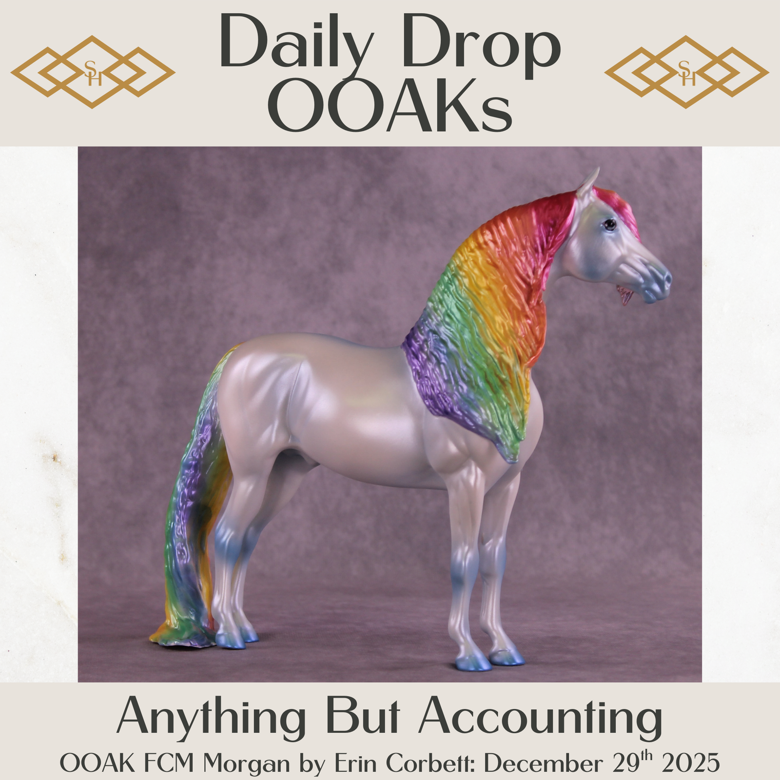 Anything But Accounting OOAK FCM Morgan by Erin Corbett DDOOAKs25