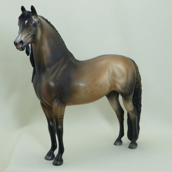 I&#39;M THE BOSS - OOAK Dapple Sooty Dun Morgan with Long Mane 4/15