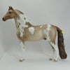 COMMADORE - OOAK Dapple Champagne Overo Pinto Morgan with Flowers by Sheryl Leisure - 5/15