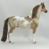 COMMADORE - OOAK Dapple Champagne Overo Pinto Morgan with Flowers by Sheryl Leisure - 5/15