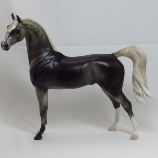 BIG EYES - OOAK Dapple Gray Arabian Horse - 2/15