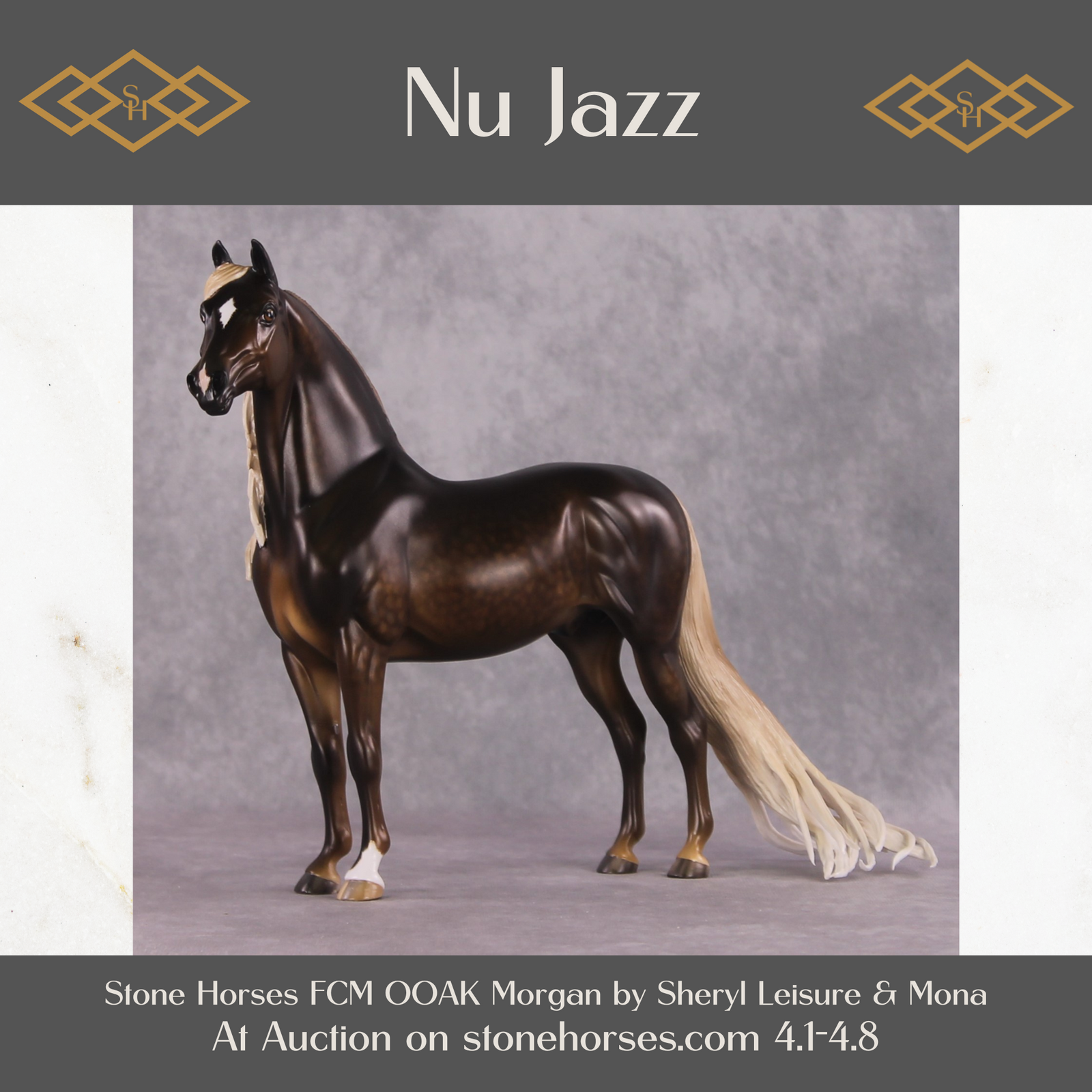 "Nu Jazz" OOAK FCM Morgan By Sheryl Leisure Best Offer 04/08/2025