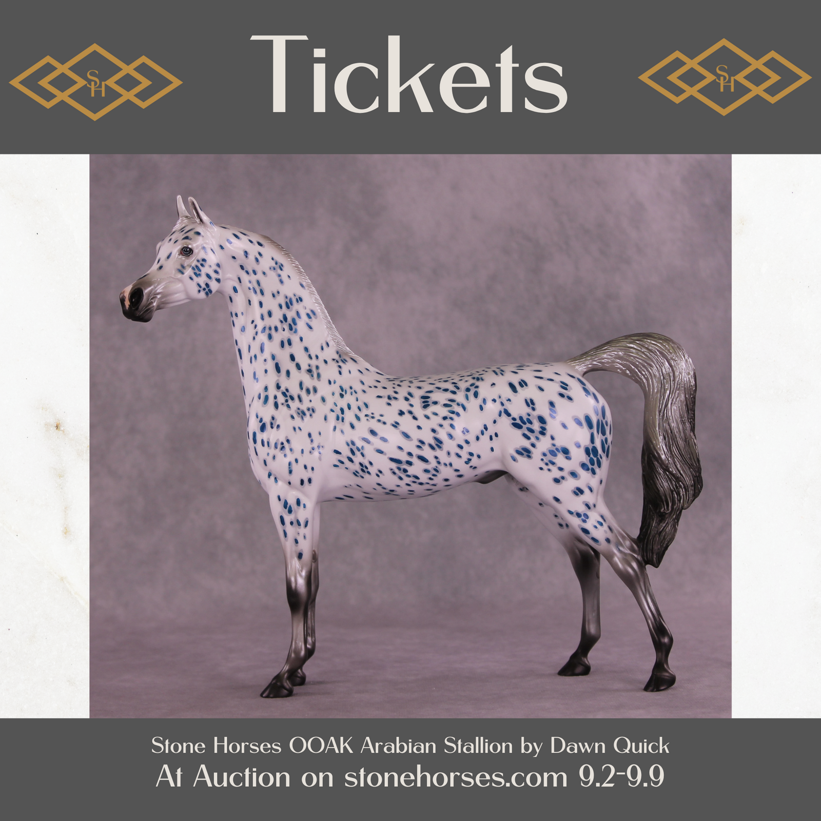 Tickets OOAK Arabian Stallion by Dawn Quick Best Offer 9/9/2025
