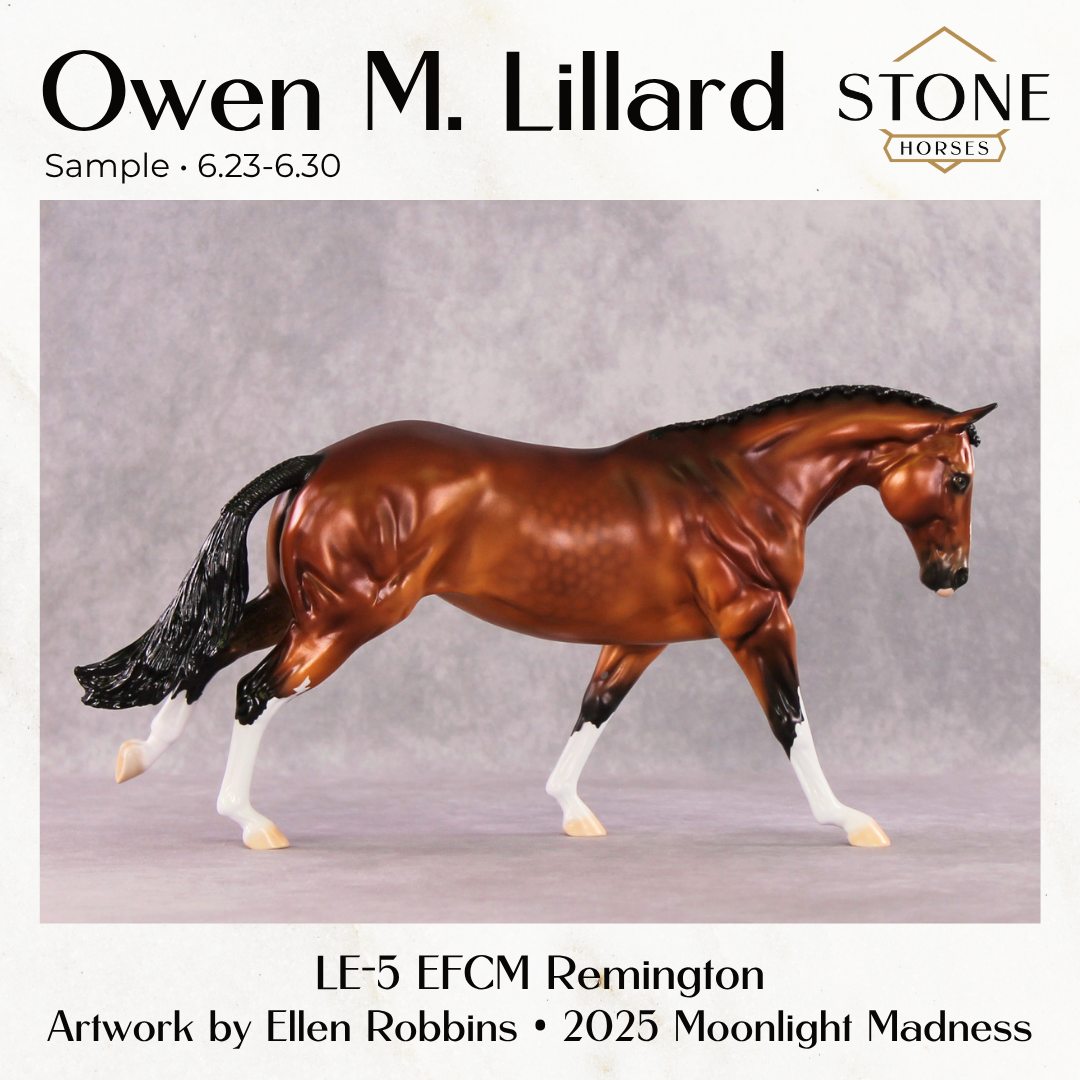 SAMPLE Owen M. Lillard LE-5 EFCM Remington by Ellen Robbins &amp; Melanie Miller SS0626