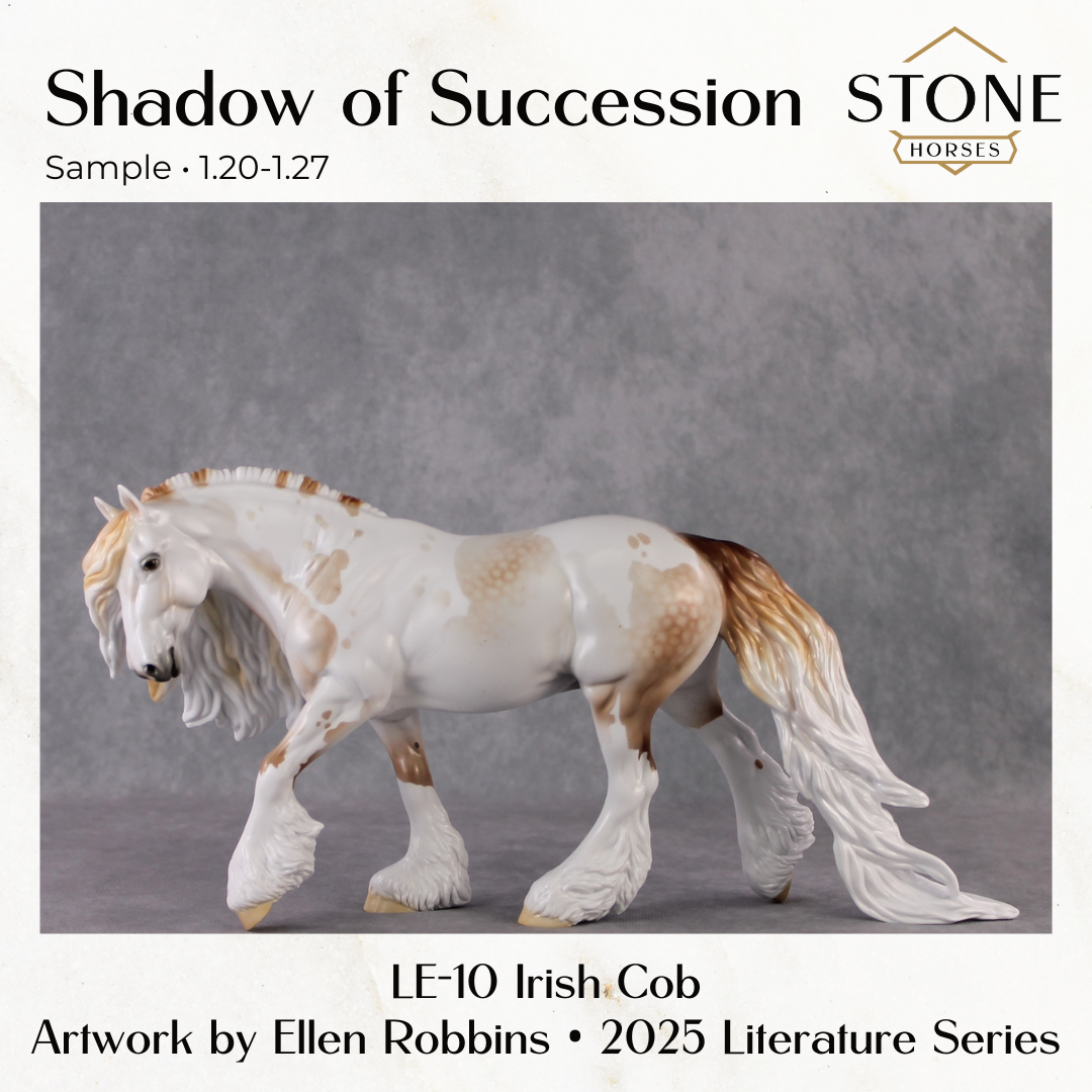 SAMPLE Shadow of Succession LE-10 Irish Cob by Ellen Robbins SS0126