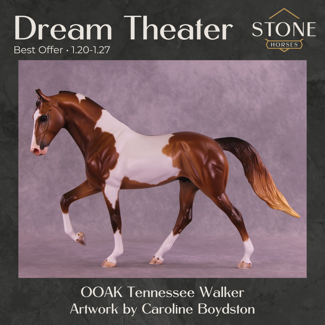 Dream Theater OOAK Tennessee Walking Horse by Caroline Boydston Best Offer 1.20.2026