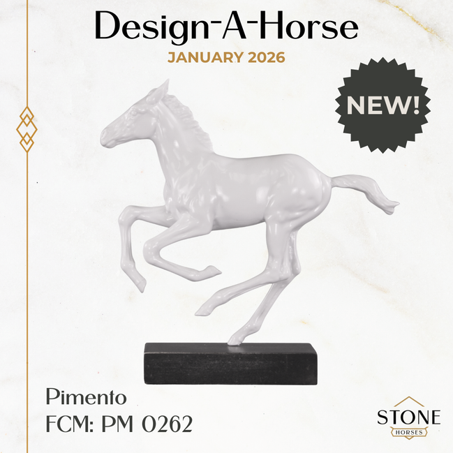 Design-A-Horse NEW FCM Pimento January Release DAH26 PM0262