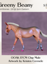Greeny Beany OOAK EFCM Chip Mule by Kristen Cermele GS26