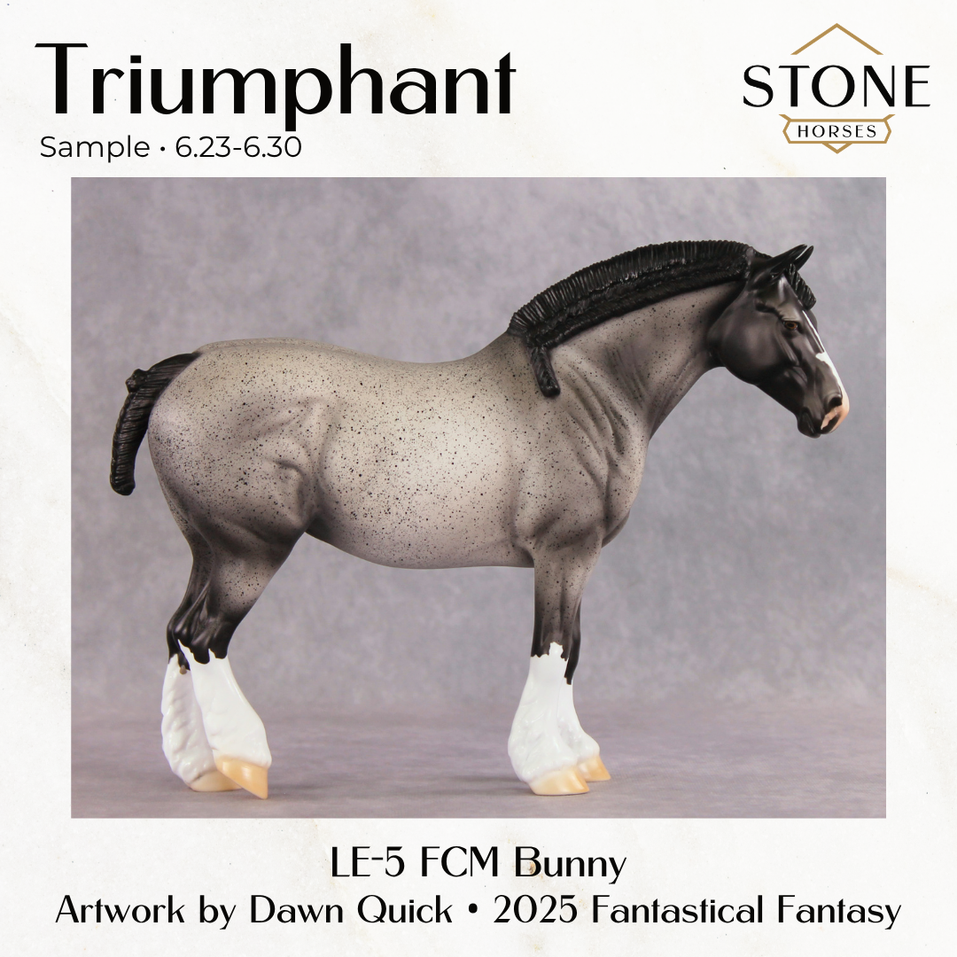SAMPLE Triumphant LE-5 FCM Bunny by Dawn Quick SS0626