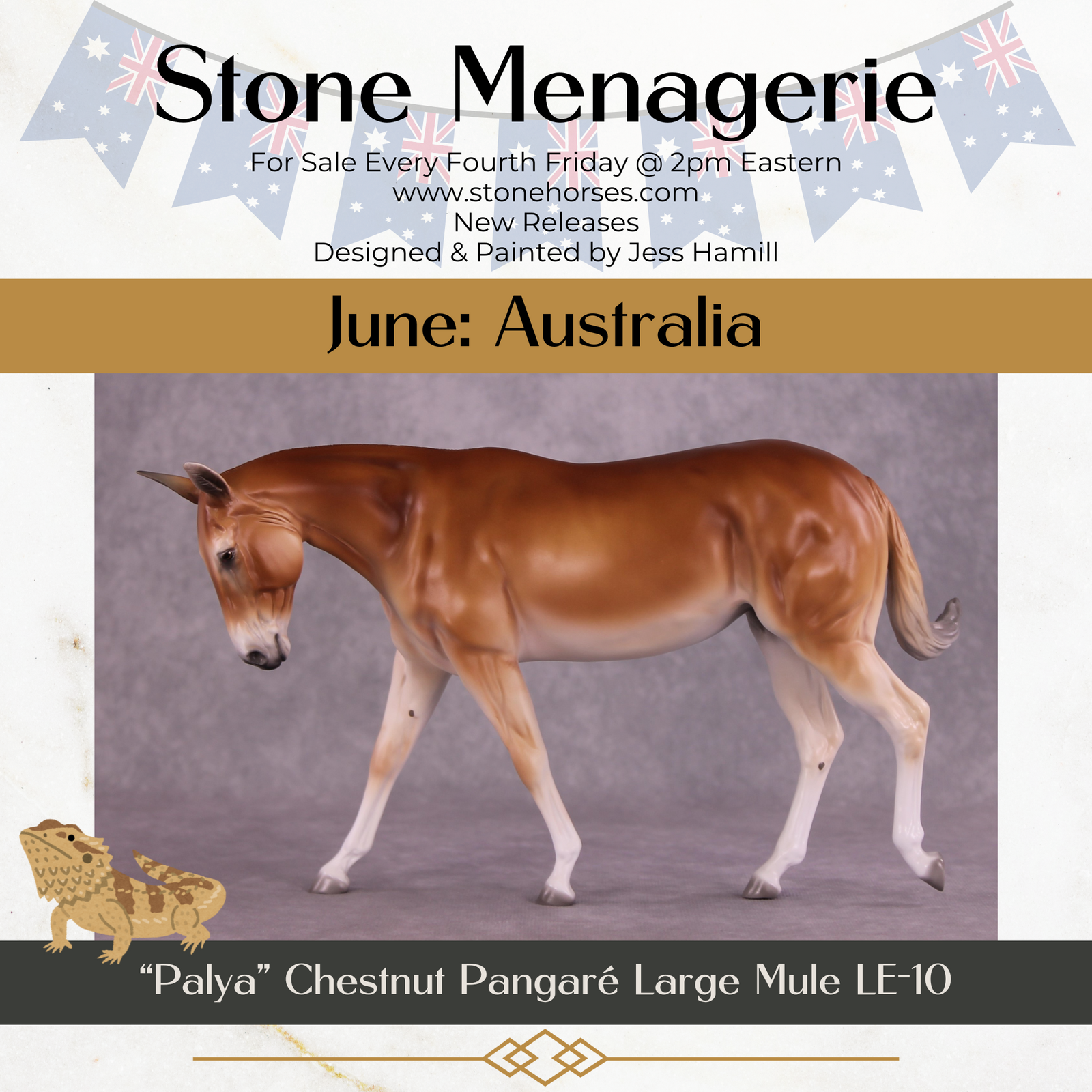 "Palya" LE-10 FCM Large Mule by Jess Hamill MS25