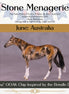 "Akuna" OOAK Thoroughbred Chip by Jess Hamill MS25