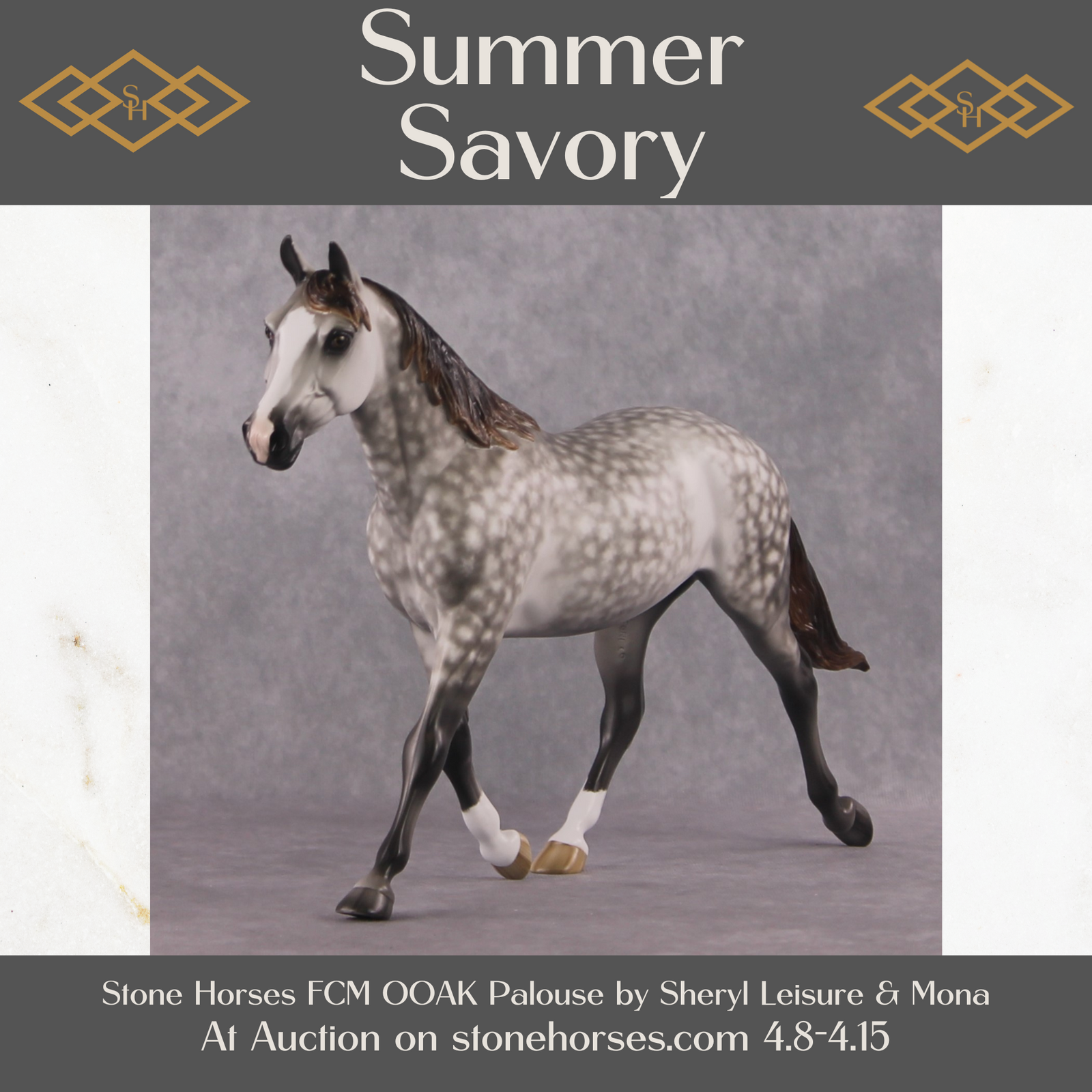 "Summer Savory" OOAK FCM Palouse By Sheryl Leisure Best Offer 04/15/2025