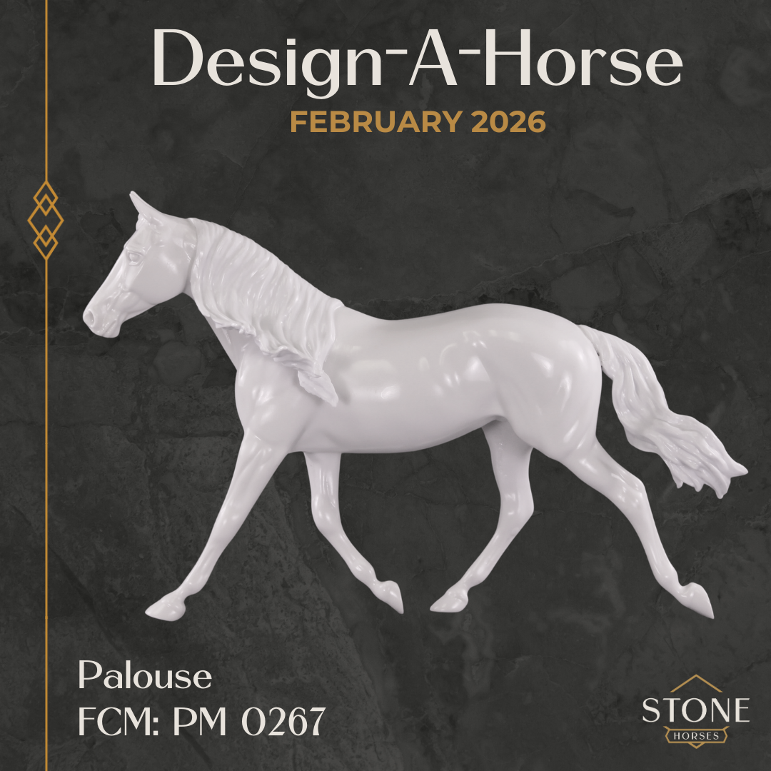 Design-A-Horse Stone Palouse PM0267 - February release 2026