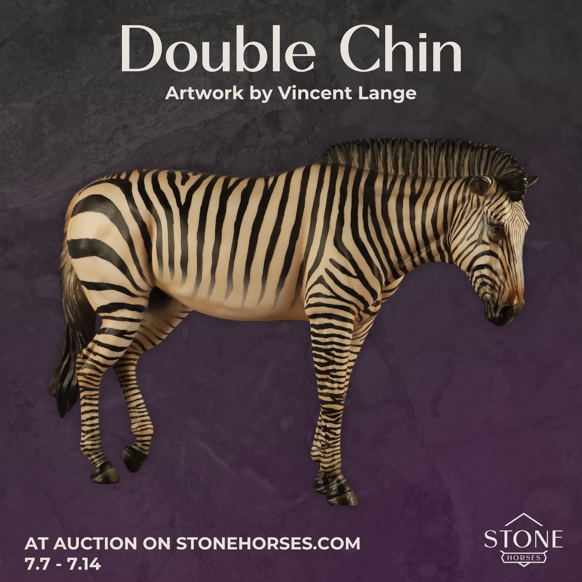 Double Chin OOAK EFCM Large Mule by Vincent Lange EQ26