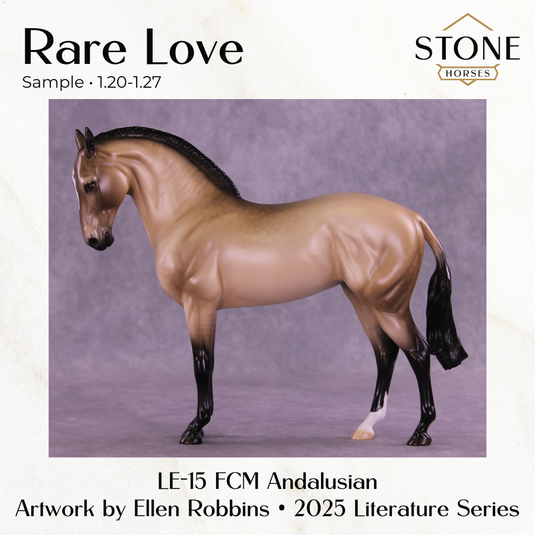 SAMPLE Rare Love LE-15 Andalusian by Ellen Robbins SS0126