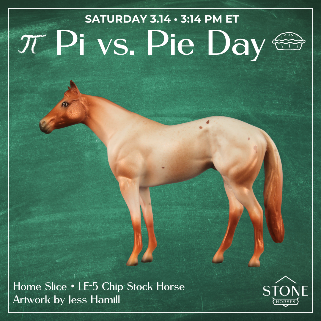 Home Slice LE-5 Chip Stock Horse by Jess Hamill SCD26