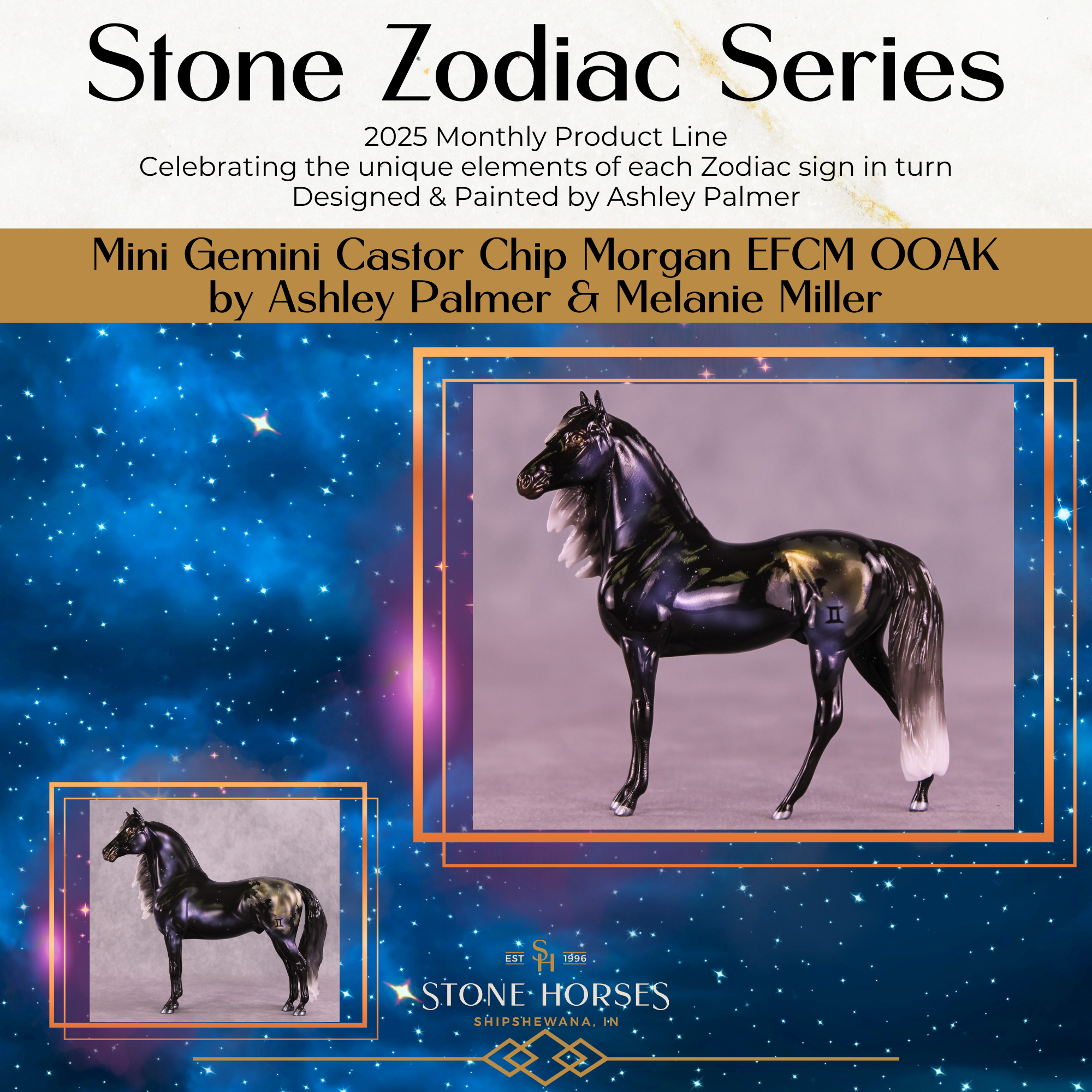 Mini Castor OOAK EFCM Chip Morgan by Ashley Palmer &amp; Melanie Miller SCD26